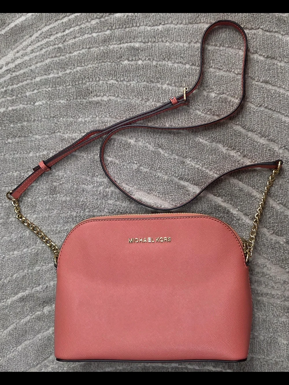 Michael Kors Jet Set Coral Crossbody Bag